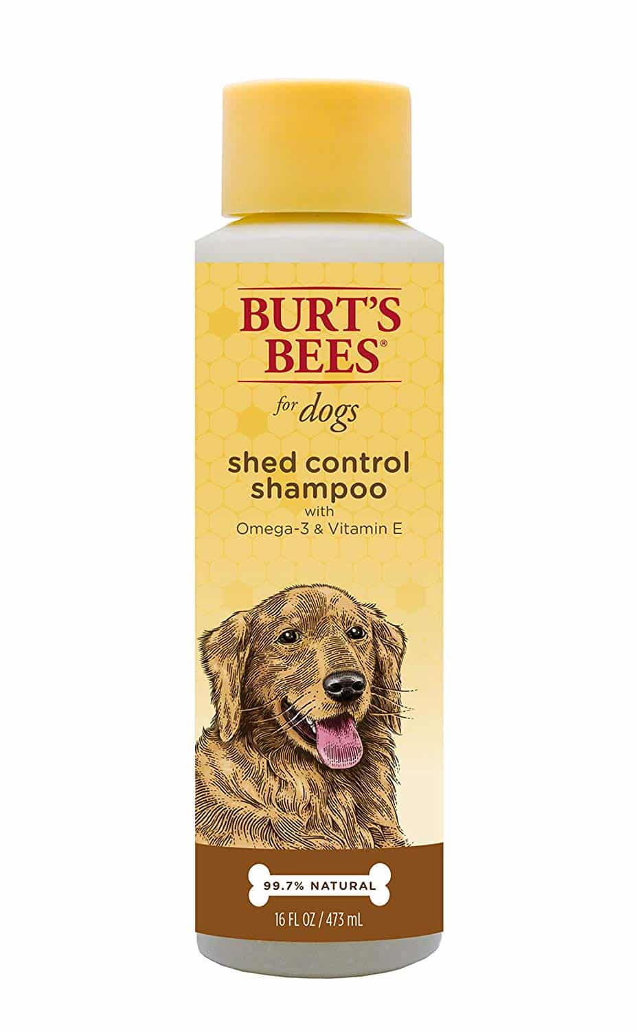 Burt's Bees All-Natural Shampoo- shed and odor control