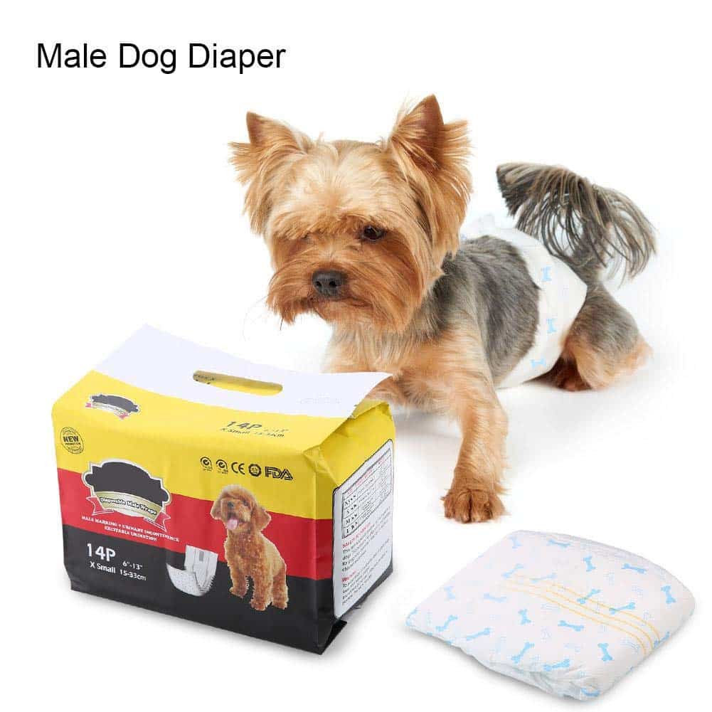 FTVOGUE Dog Diaper with Menstrual Physiological Pants